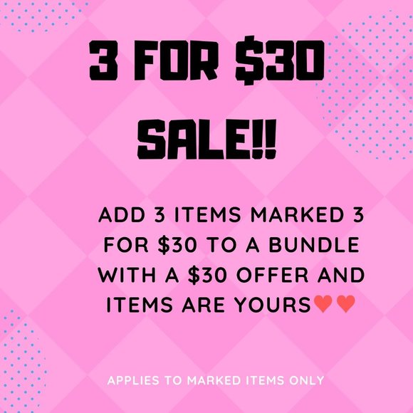 Shoes - 3 FOR $30 SALE!!!!! ❤❤ HAPPY SHOPPING